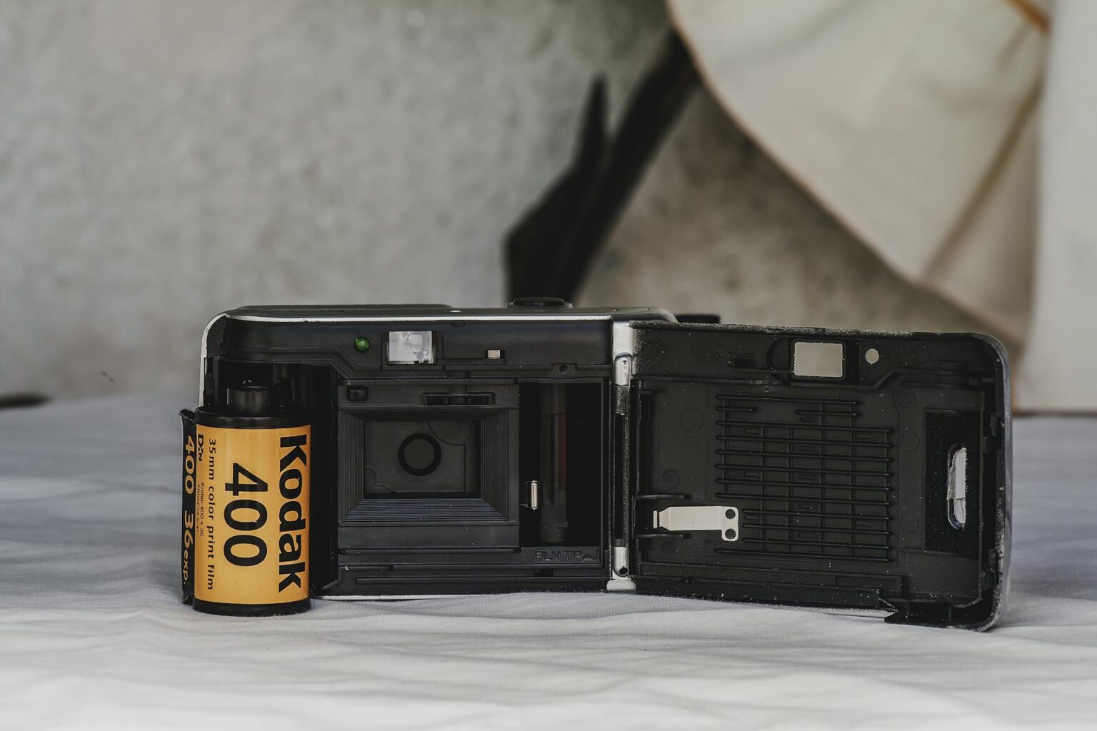 Professional film camera equipment used in documentary production