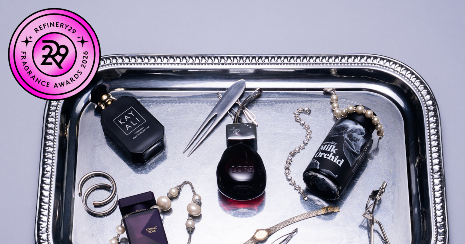 29 Fragrances Refinery29 Editors Actually Wore for Years Several glass perfume bottles arranged on a light surface